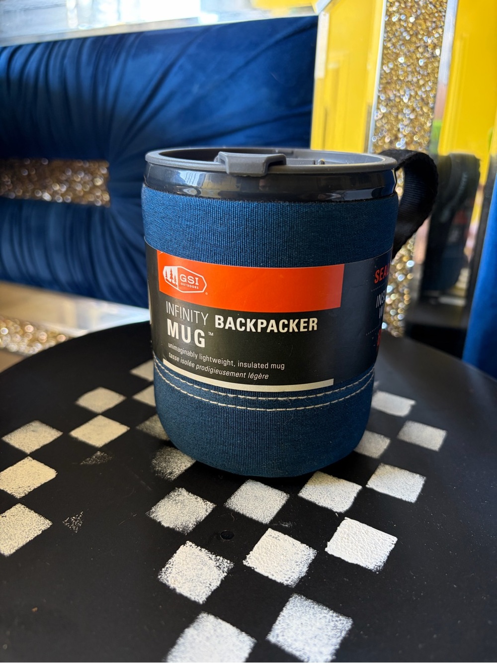 Infinity Backpacker Mug - Navy Blue